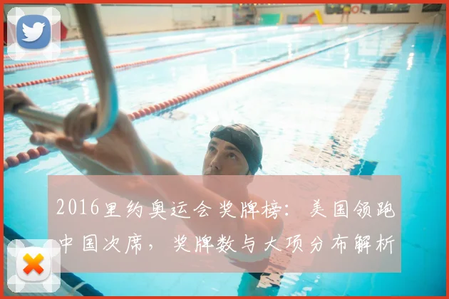 2016里约奥运会奖牌榜：美国领跑中国次席，奖牌数与大项分布解析